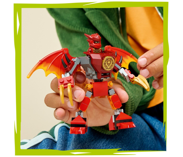 LEGO NINJAGO 71851 Smok-mech Kaia — zestaw bitewny - 1473535 - zdjęcie 7
